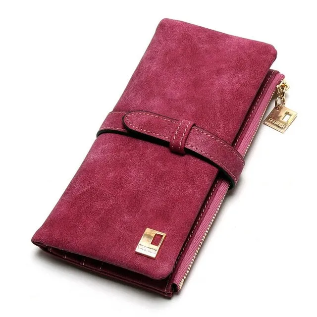 Long Design Zipper Wallet Women