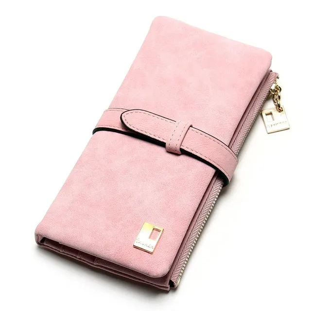 Long Design Zipper Wallet Women