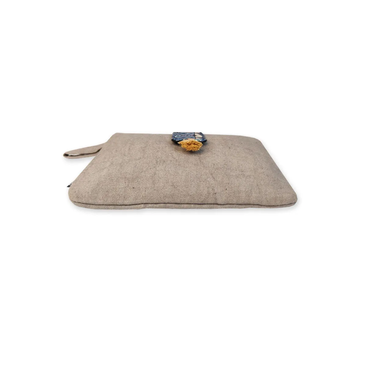 Long Plain Wallet - Grey