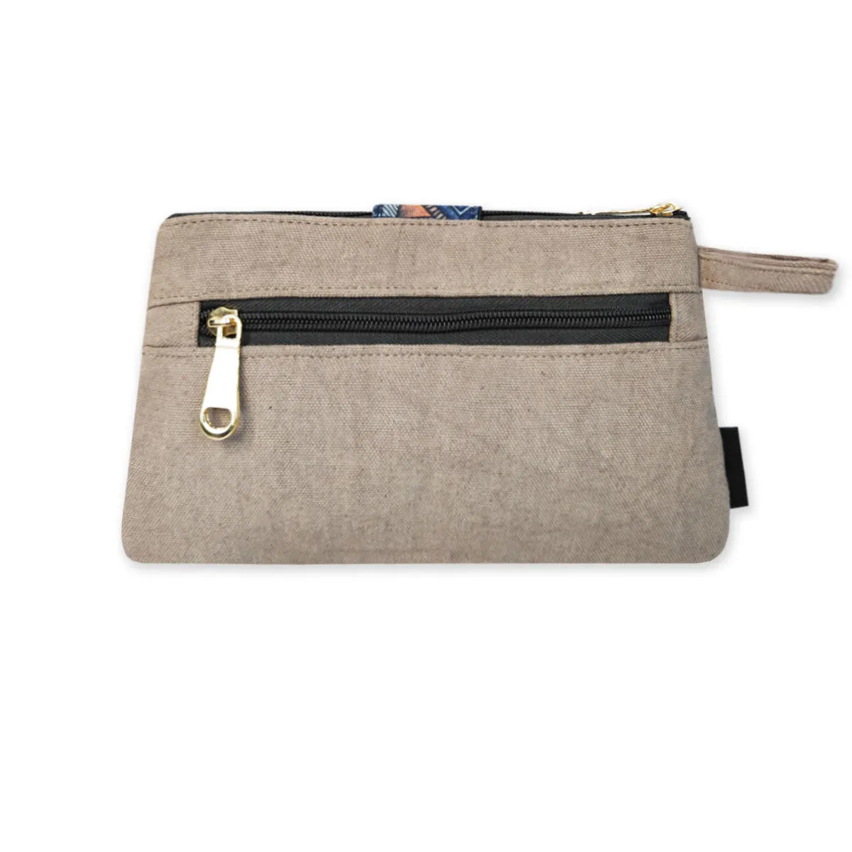 Long Plain Wallet - Grey