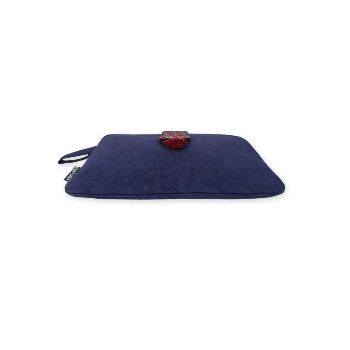 Long Plain Wallet - Navy Blue