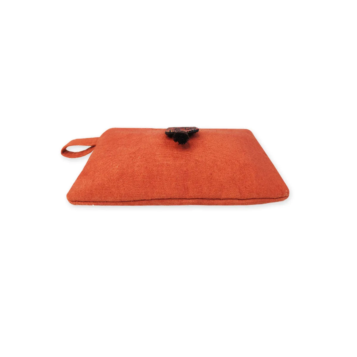Long Plain Wallet - Rust Orange