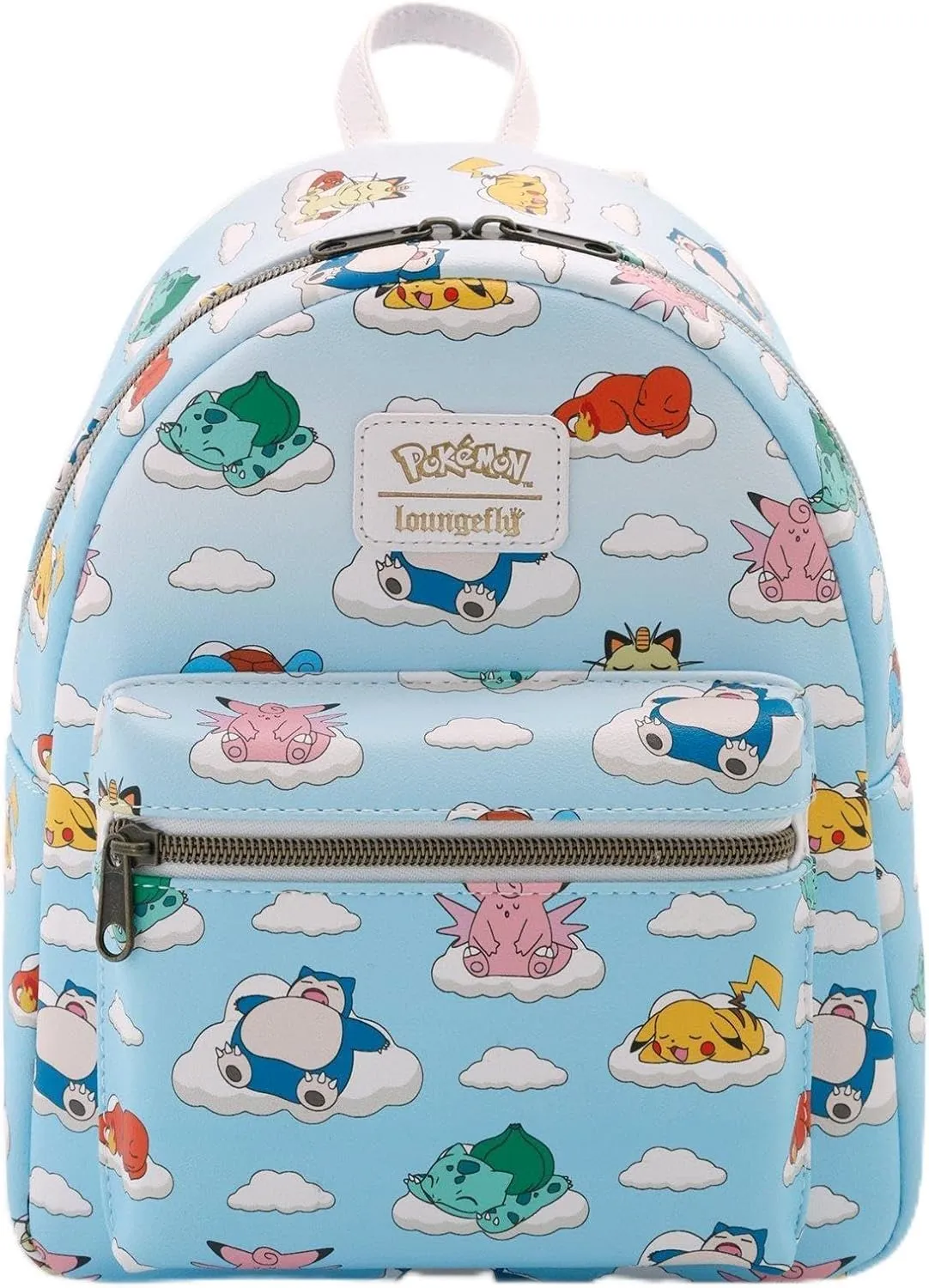 Loungefly Pokemon Sleeping Characters Mini Backpack LIGHT BLUE NONE