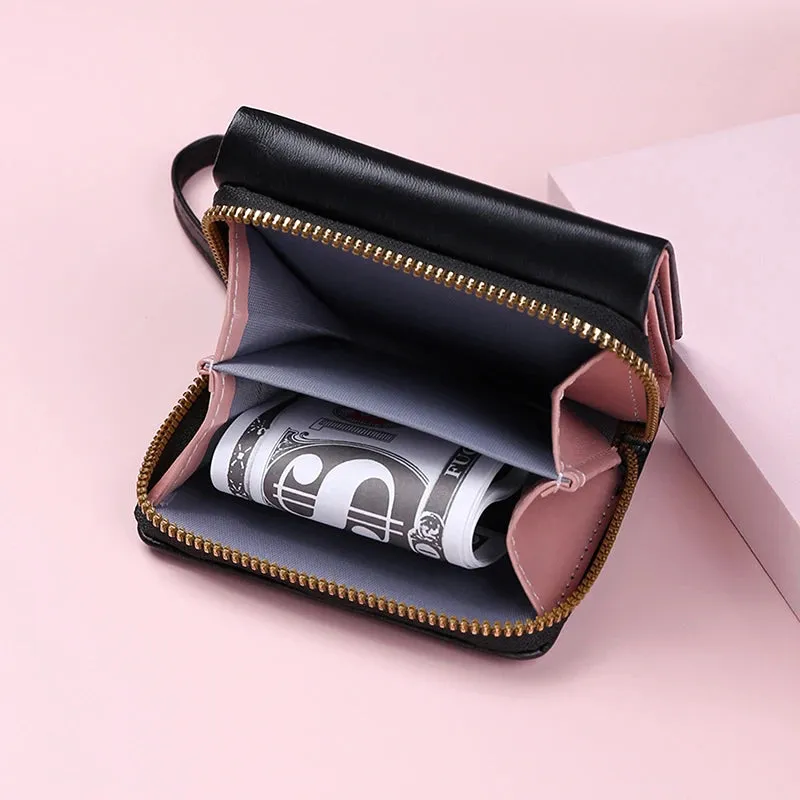 Love Pattern Tri-Fold Wallet