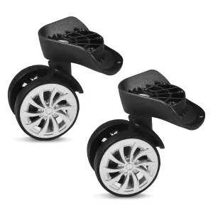 Luggage Swivel Wheels, Luggage Replacement Wheels, Suitcase Wheels for Luggage, Suitcase Replacing and Repairing(2pcs)