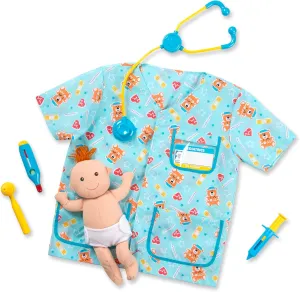 Melissa & Doug Pediatric Nurse Role Play Costume Set (Frustration-Free Packaging)