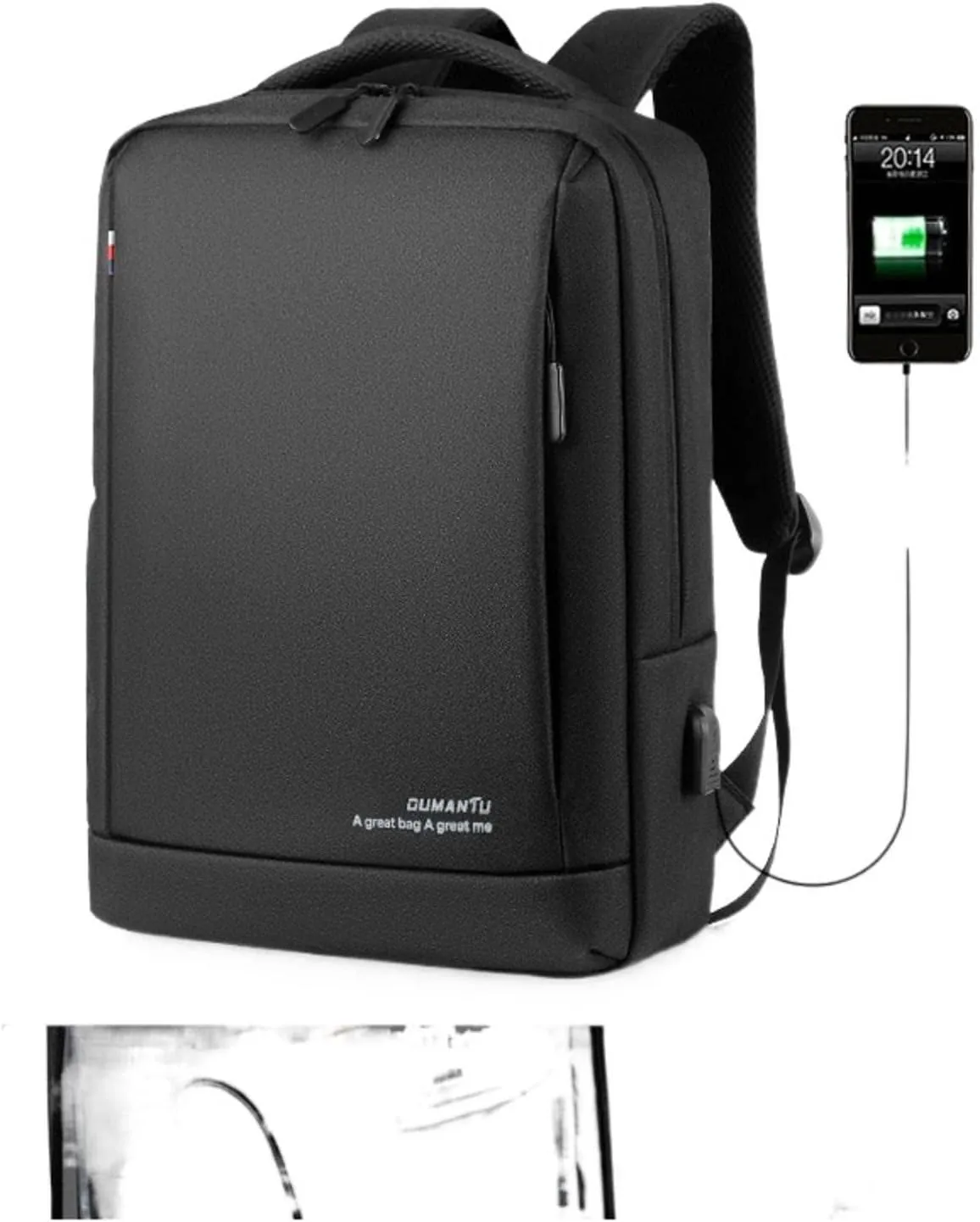 Men's Business backpack large capacity waterproof rucksack fashion travel bag gift conference bag