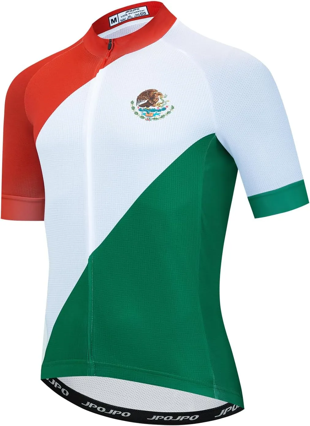 Men's Cycling Jersey Short Sleeve MTB Mountain Road Bike Shirt Summer Biking Top with 3 Rear Pockets Bicycle Clothing