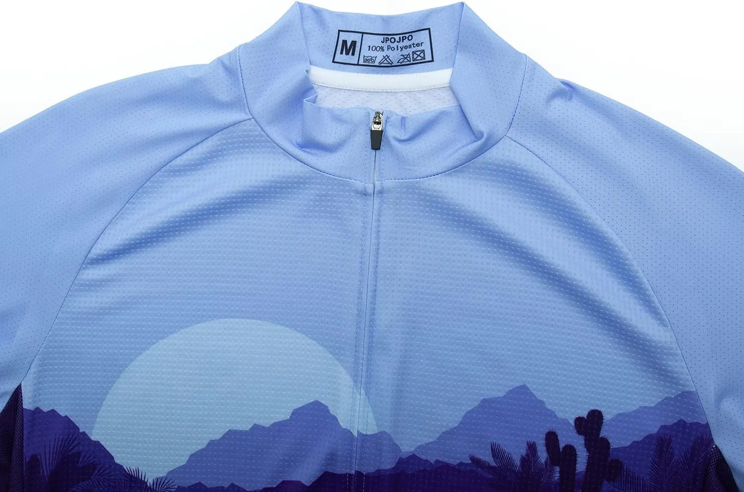 Men's Cycling Jersey Short Sleeve MTB Mountain Road Bike Shirt Summer Biking Top with 3 Rear Pockets Bicycle Clothing