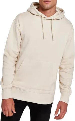 Men's Fleece Hoodie Pullover Long Sleeve Hooded Sweatshirt Drawstring Kangaroo Pocket Athletic Hoodies