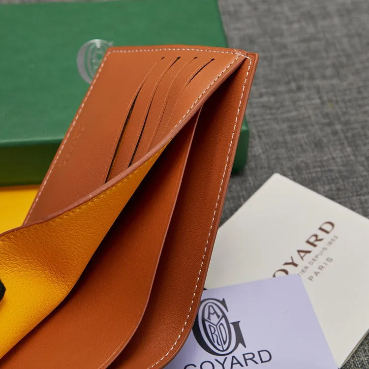 Men's Flip Flops Multiple Slots With Leather Men's Wallets