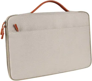 Mipcase Khaki Laptop Tote Laptops Computers Waterproof New Fabric Fashion Laptop Sleeve Bag Laptop Storage Pouch