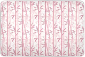 Misty Rose Trees Extra Large Resuable Potty Training Pee Pad Soft Absorbent Underpads Wetting Cover Changing Toddler Bedding Products for Infant Baby 52" L x 34" W