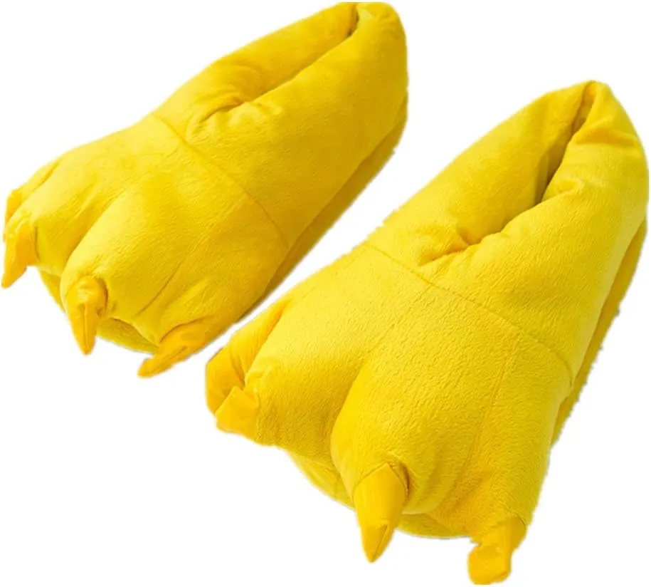 MizHome Unisex Soft Paw Claw Home Slippers Animal Costume Shoes