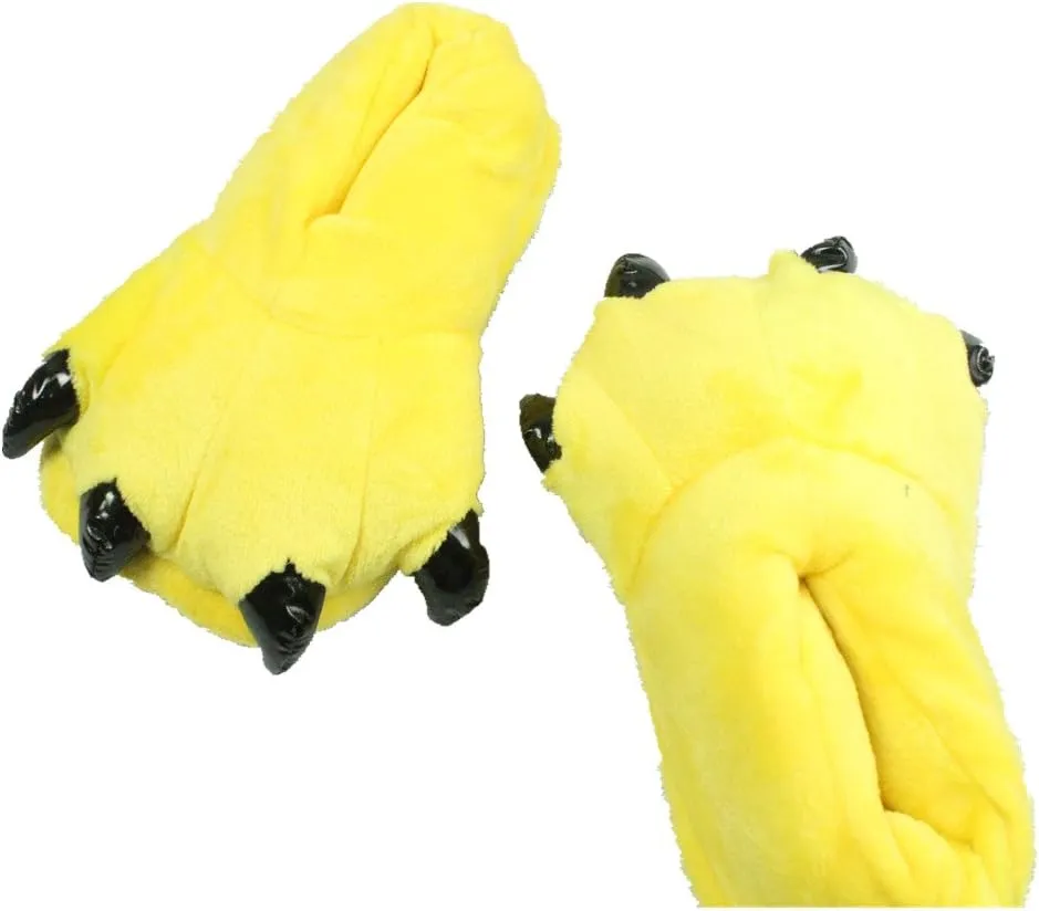 MizHome Unisex Soft Paw Claw Home Slippers Animal Costume Shoes