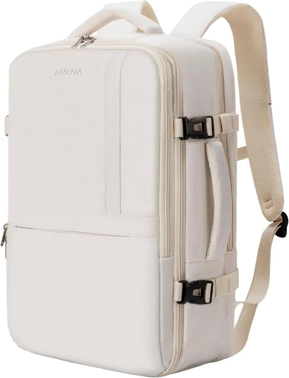 MOLNIA Travel Backpack, 17.3 Inch Large Laptop Backpack Carry On Backpack Waterproof, as Personal Item Flight Approved College Backpack Convertible Backpack for Men & Women…