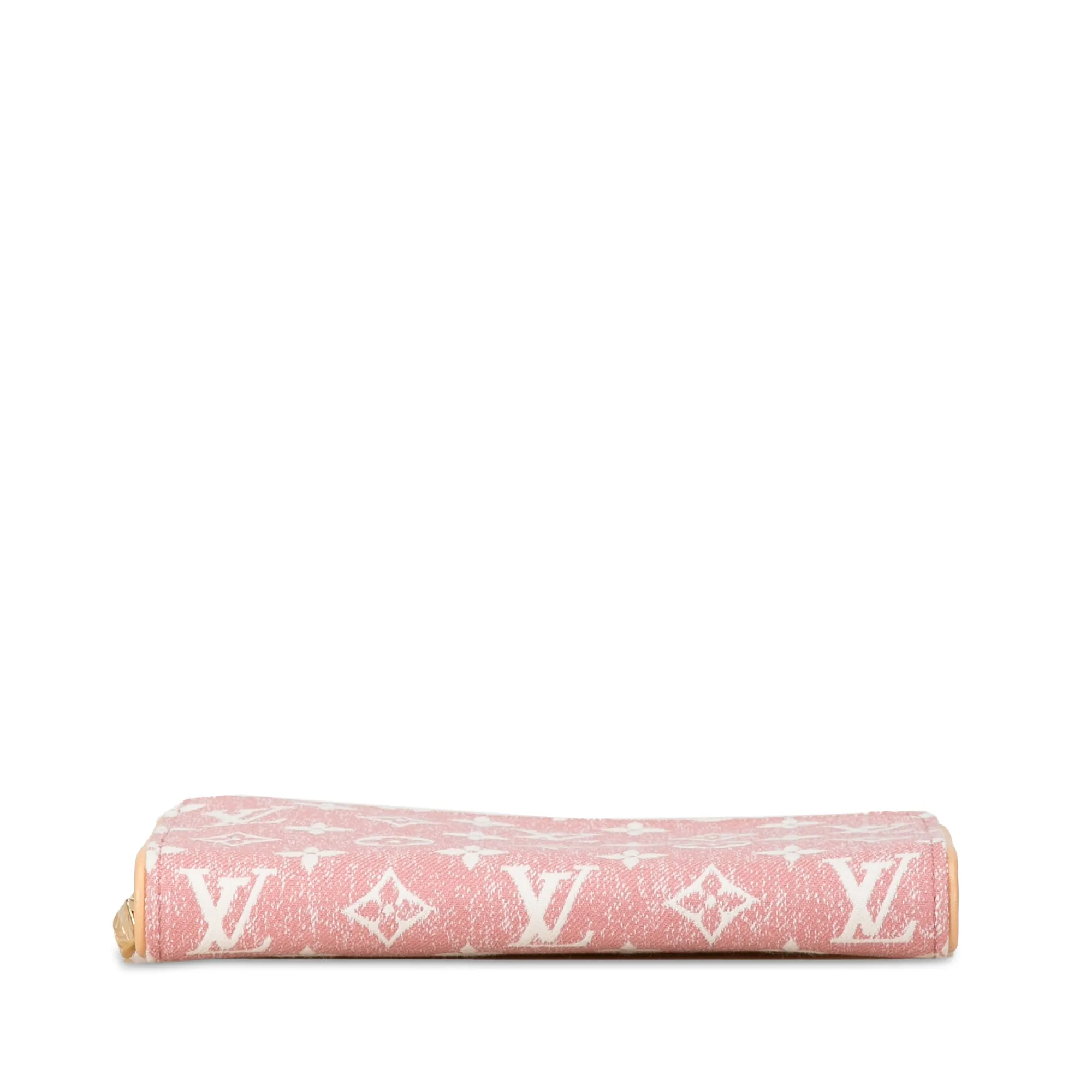 Monogram Denim Jacquard Zippy Wallet