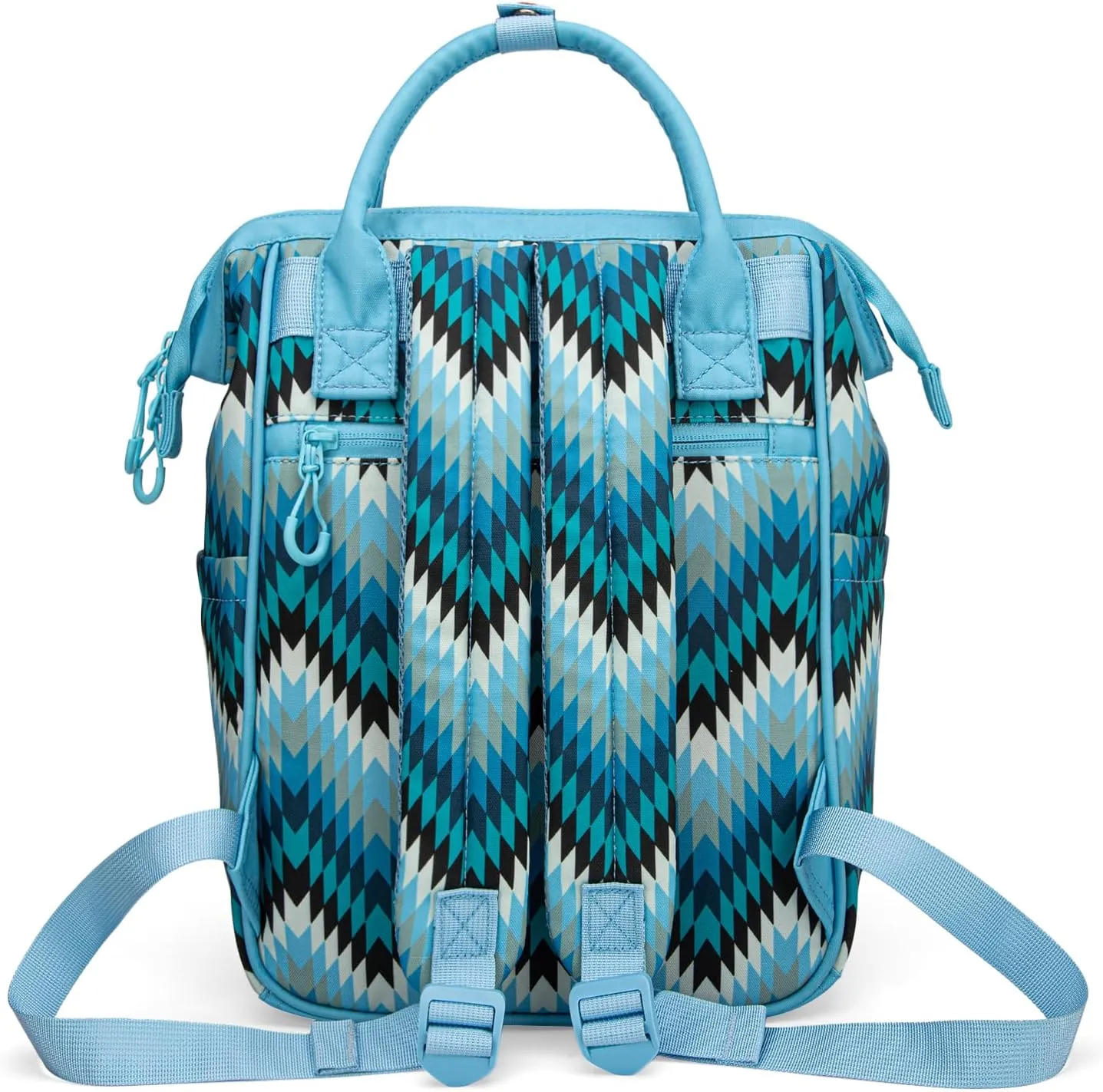 Montana West Wrangler Aztec Callie Diaper Bag Backpack with Stroller Straps Multifunction Baby Travel Bag WG2211-9110JN