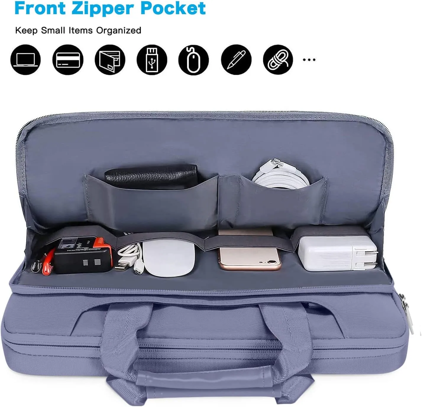 MOSISO 360 Protective Laptop Shoulder Bag Compatible with MacBook Air 15 M4 A3241 M3 A3114 M2 A2941/Pro 16 inch M4 M3 M2 M1, 15-15.6 inch Notebook,Matching Color Sleeve with Belt, Lavender Gray