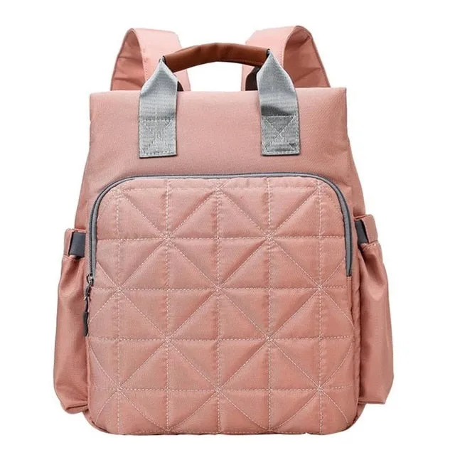 Multi-Functional Baby Diaper Bag For Mom