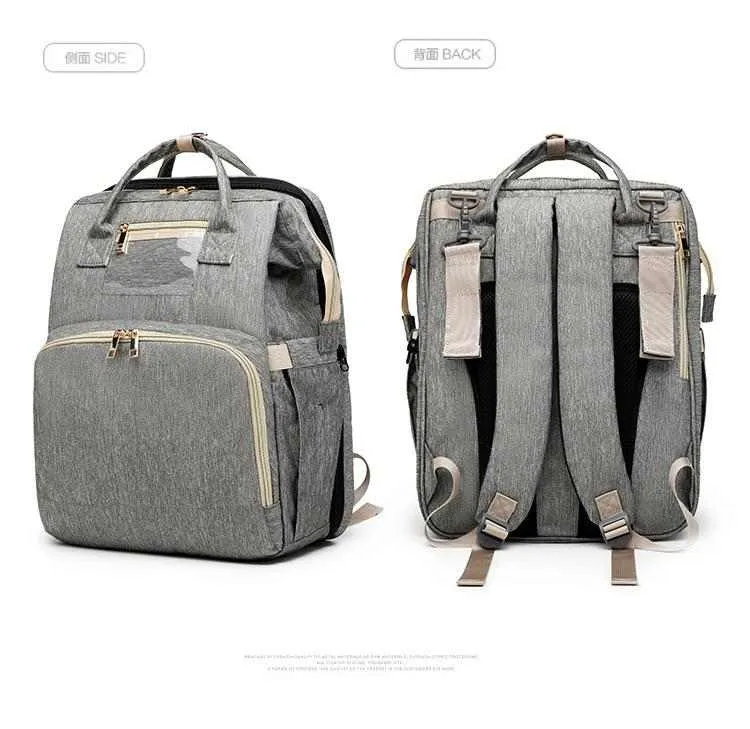 Multi-Functional Large Capacity Diaper Bag