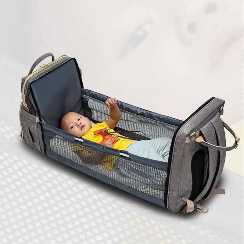 Multi-Functional Large Capacity Diaper Bag