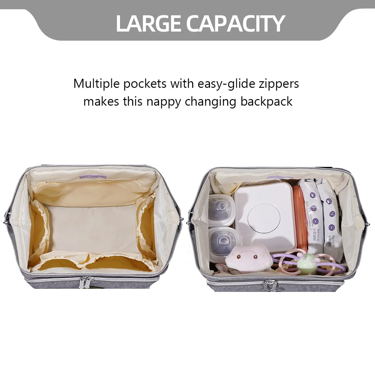 Multi-functional Stylish Baby Bag