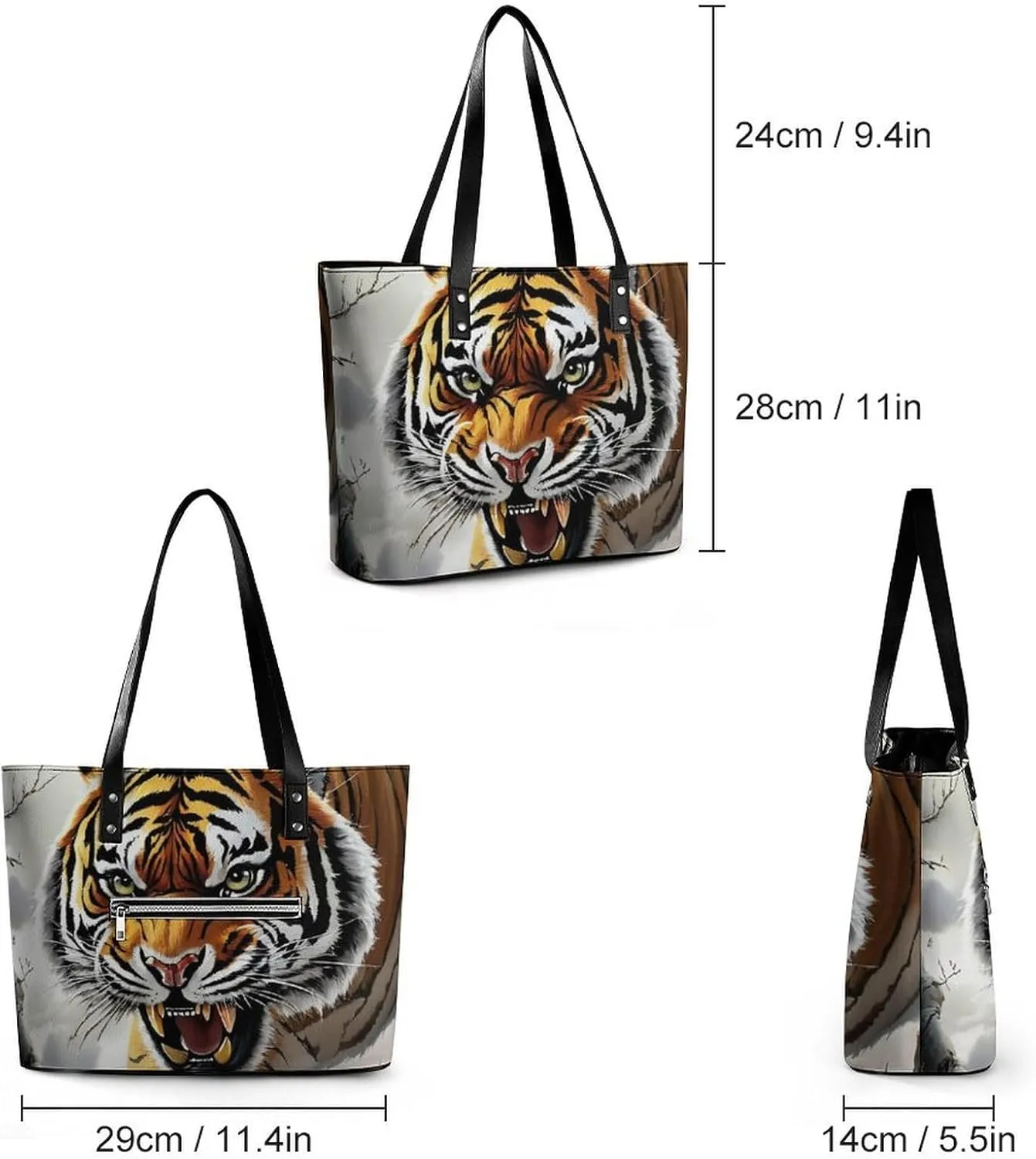 Multifunction Tote Handbags Casual Purse Bags for Women Travel Shoulder Bag