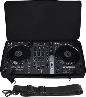 Multifunctional DJ Bag Fits Pioneer DDJ-FLX6-GT/ FLX6, Waterproof and Shockproof Travel Shoulder Bag Backpack for Pioneer DDJ SX/SX2/SX3 / 800/808/T1 - DJ Controller Carrying Case