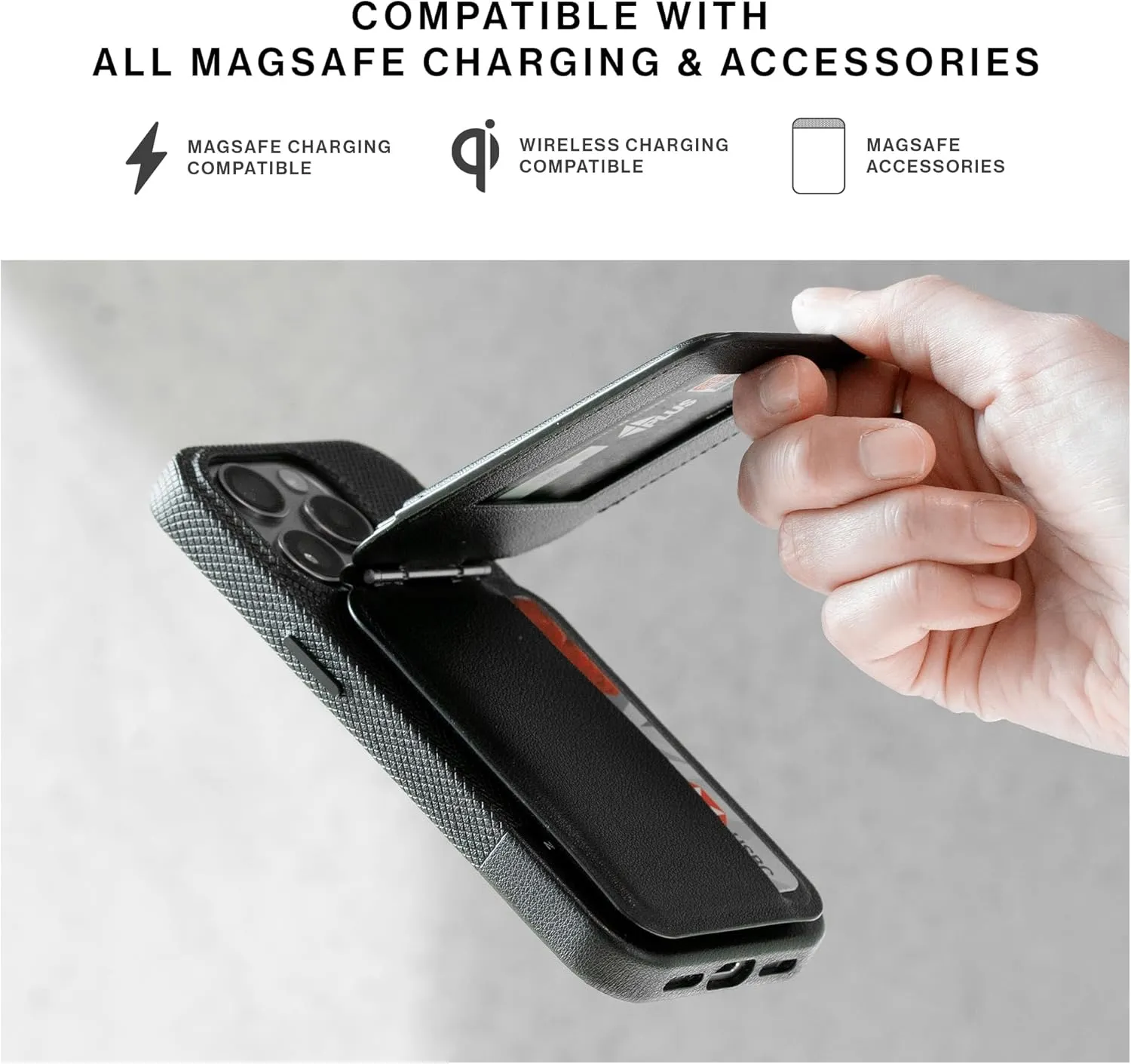 Native Union (Re Classic Case 3.0 – MagSafe Compatible with Built-in Magnets – Resistant & Recycled Materials – Ultra-Durable with 6ft / 1.8m Drop Protection for iPhone 16 Pro (Black)