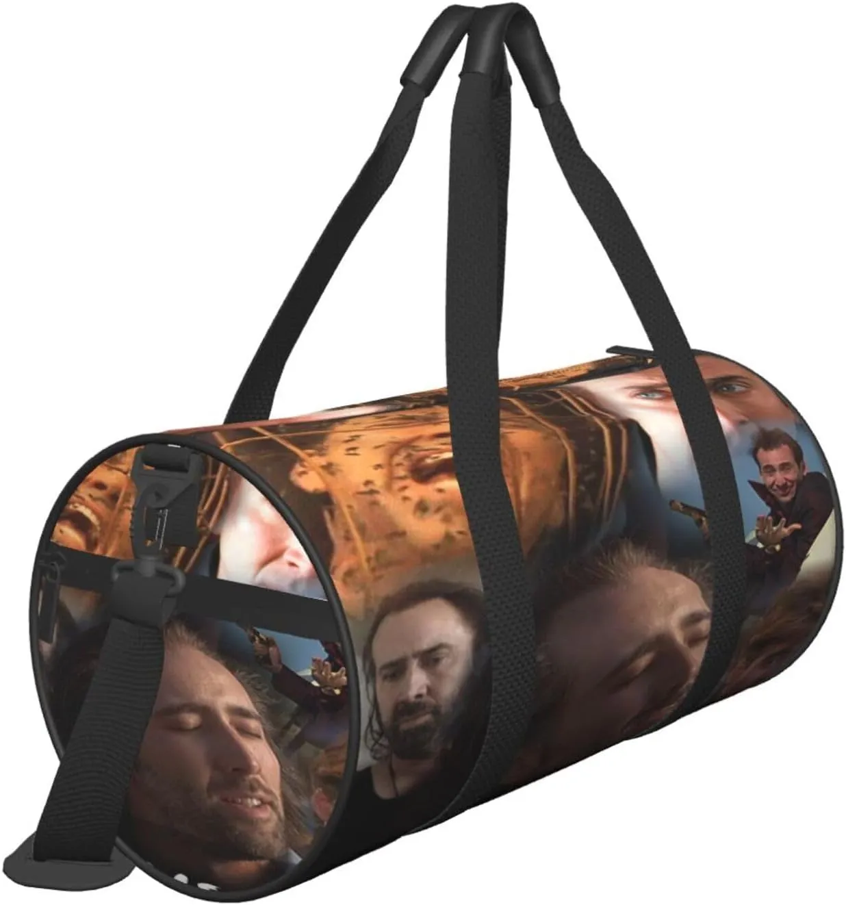 Nic-olas Cage Gym Bag for Women and Men, Gyms Waterproof Dufflebag Lightweight Carryon Gymbag