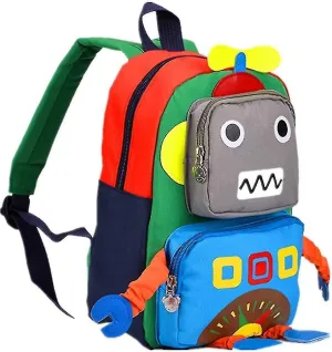 Nursery Children Toddler Backpack - Cartoon Schoolbag for Kindergarten