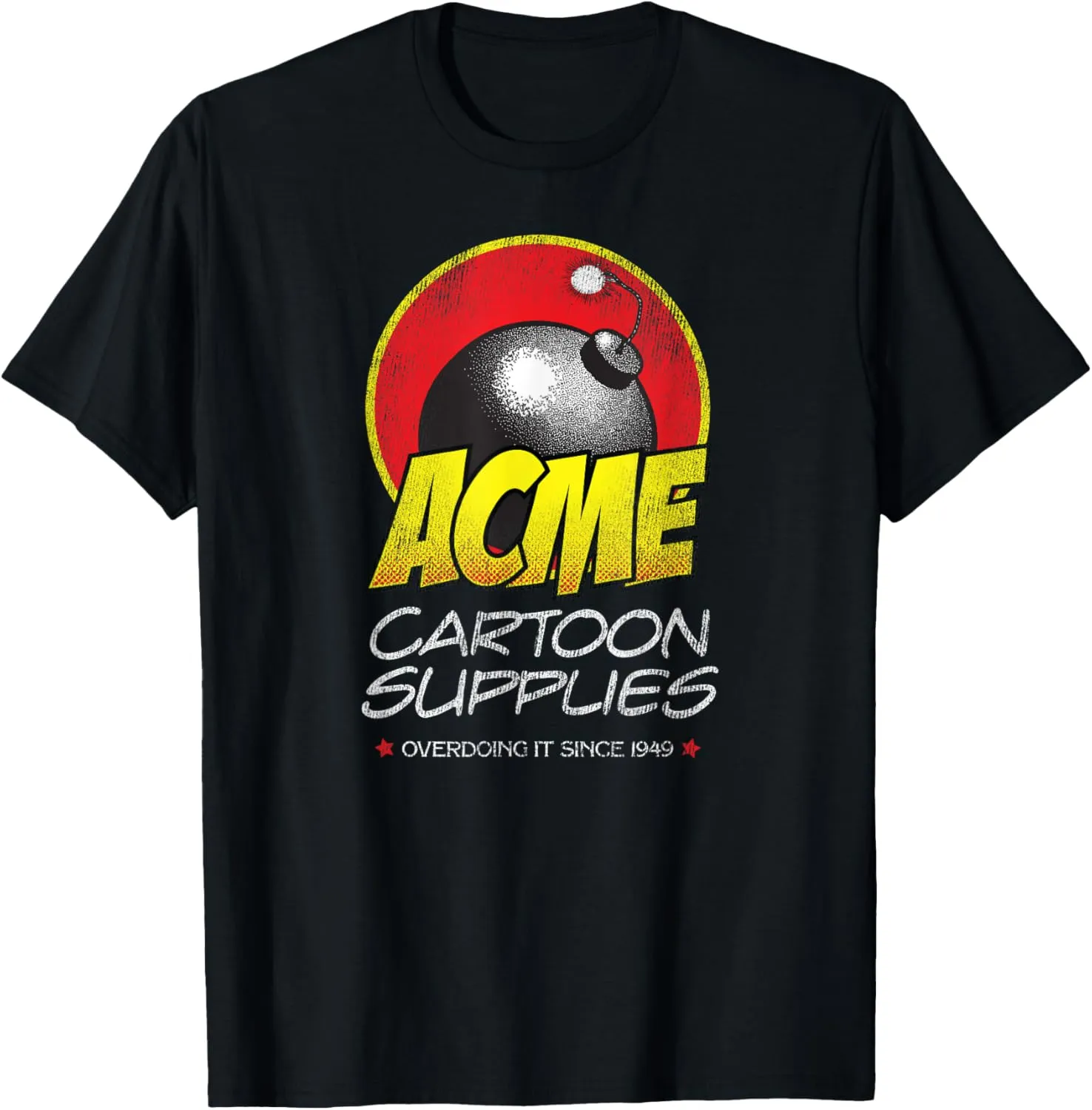 Old School Cartoon T Shirt Acme Retro Vintage Distressed T-Shirt