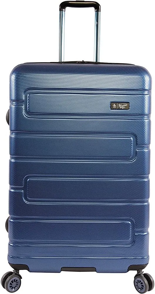 ORIGINAL PENGUIN Luggage Crimson 29" Hardside Check in Spinner, Black, One Size
