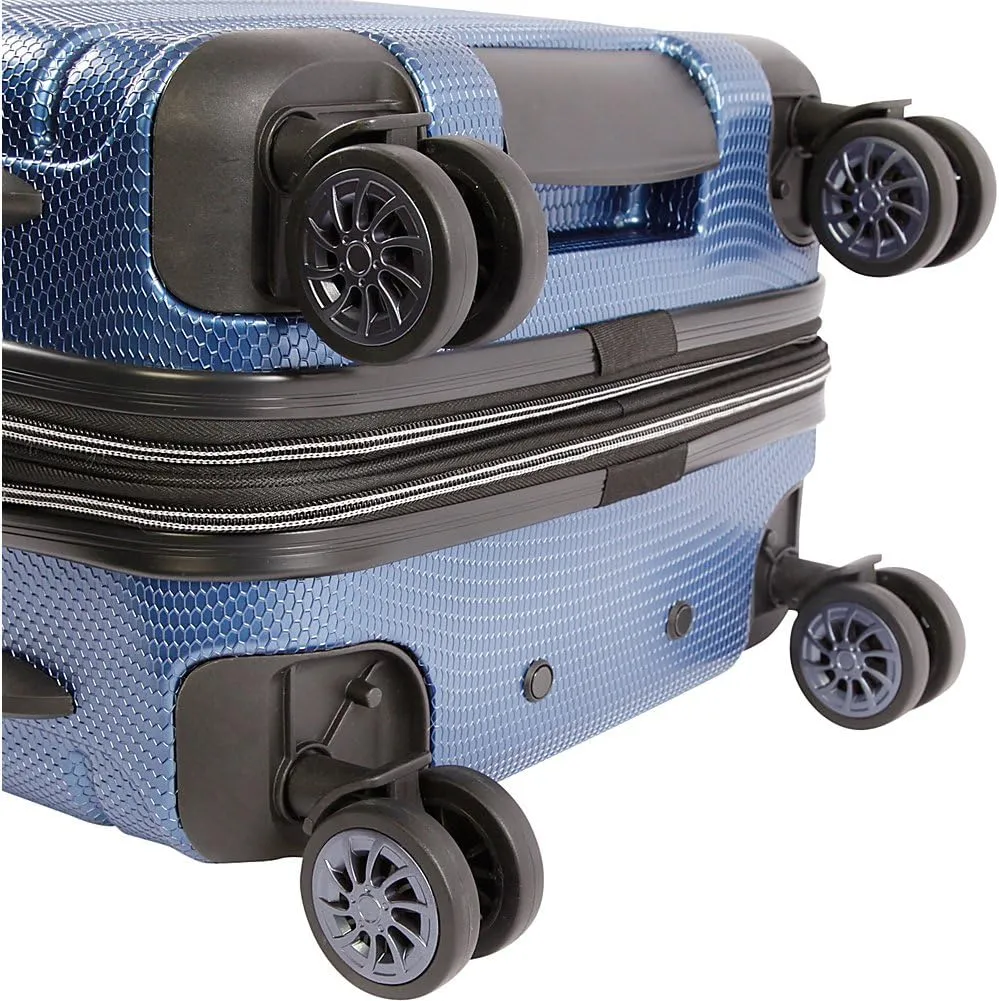 ORIGINAL PENGUIN Luggage Crimson 29" Hardside Check in Spinner, Black, One Size