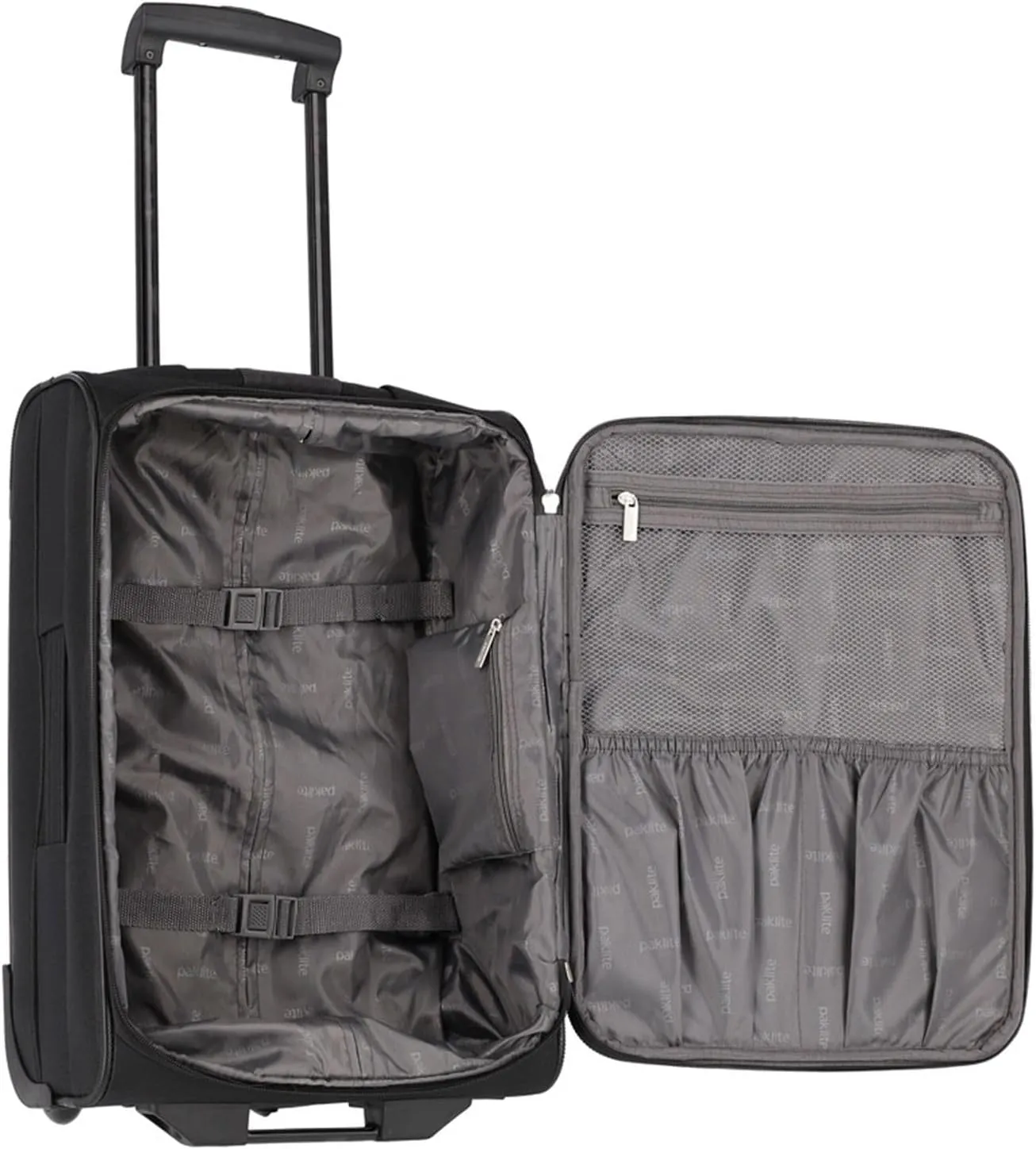 Orlando Valise à roulettes Noir 37 x 53 x 20 cm 37 l