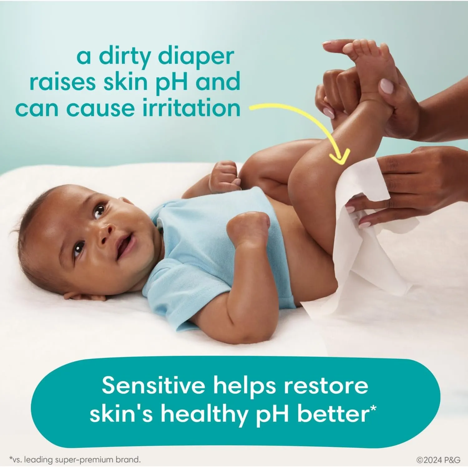 Pampers Pull On Cruisers 360° Fit Disposable Baby Diapers Size 7, 2 Months Supply (2 x 88 Count) with Sensitive Water Based Baby Wipes 12X Multi Pack Pop-Top and Refill (1008 Count)