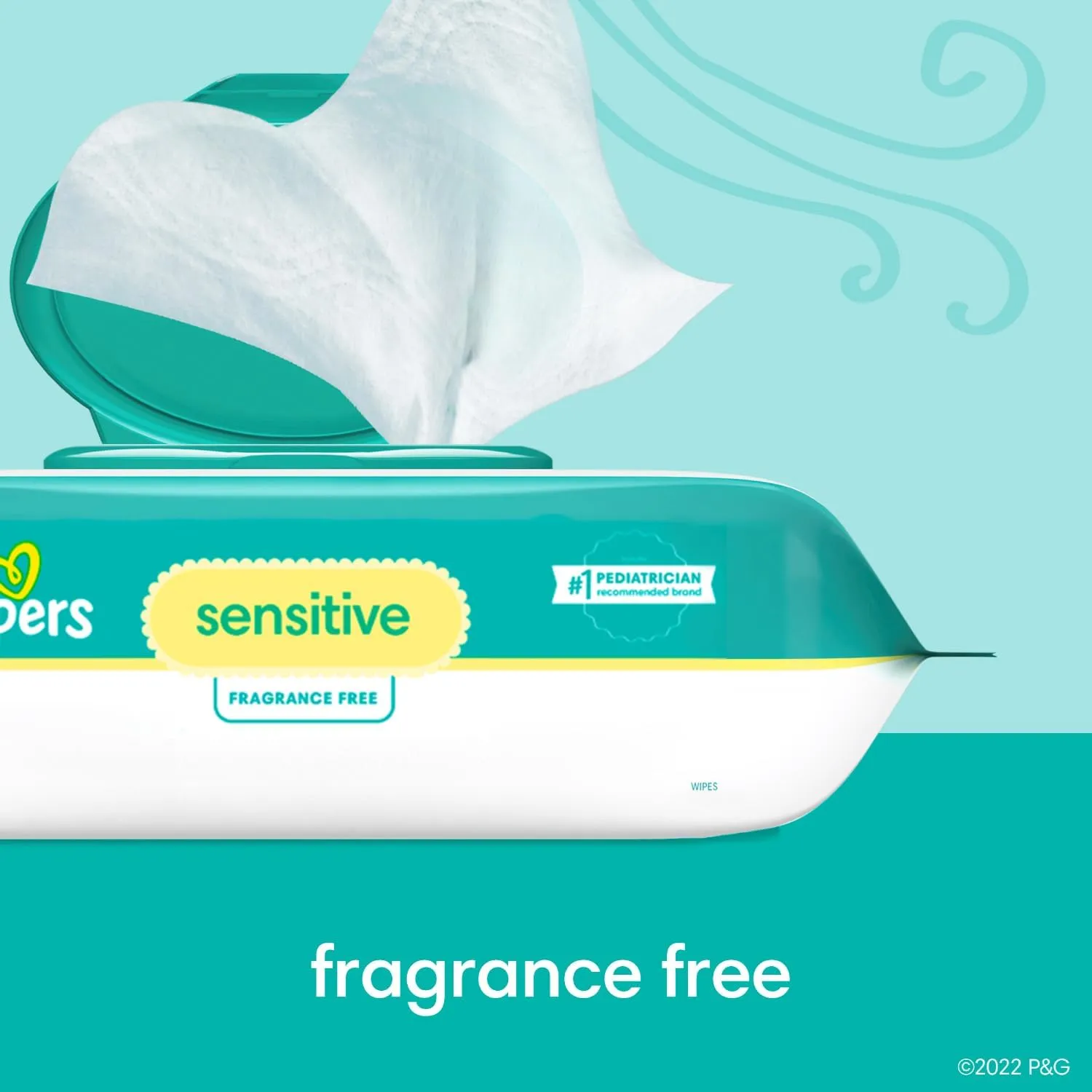 Pampers Pull On Cruisers 360° Fit Disposable Baby Diapers Size 7, 2 Months Supply (2 x 88 Count) with Sensitive Water Based Baby Wipes 12X Multi Pack Pop-Top and Refill (1008 Count)