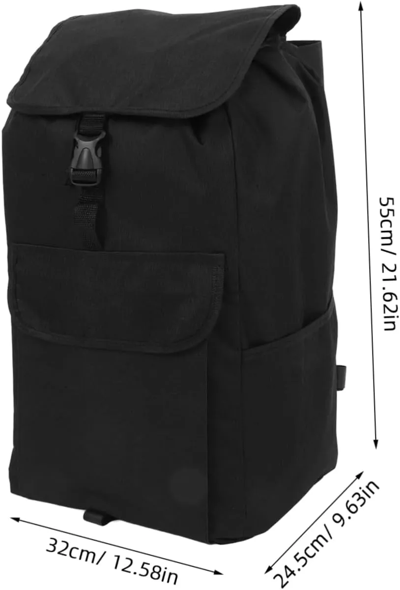 PartyKindom Trolley Bag Shopping Cart Cloth Bag Waterproof Oxford Easy to Remove Multifunctional Use
