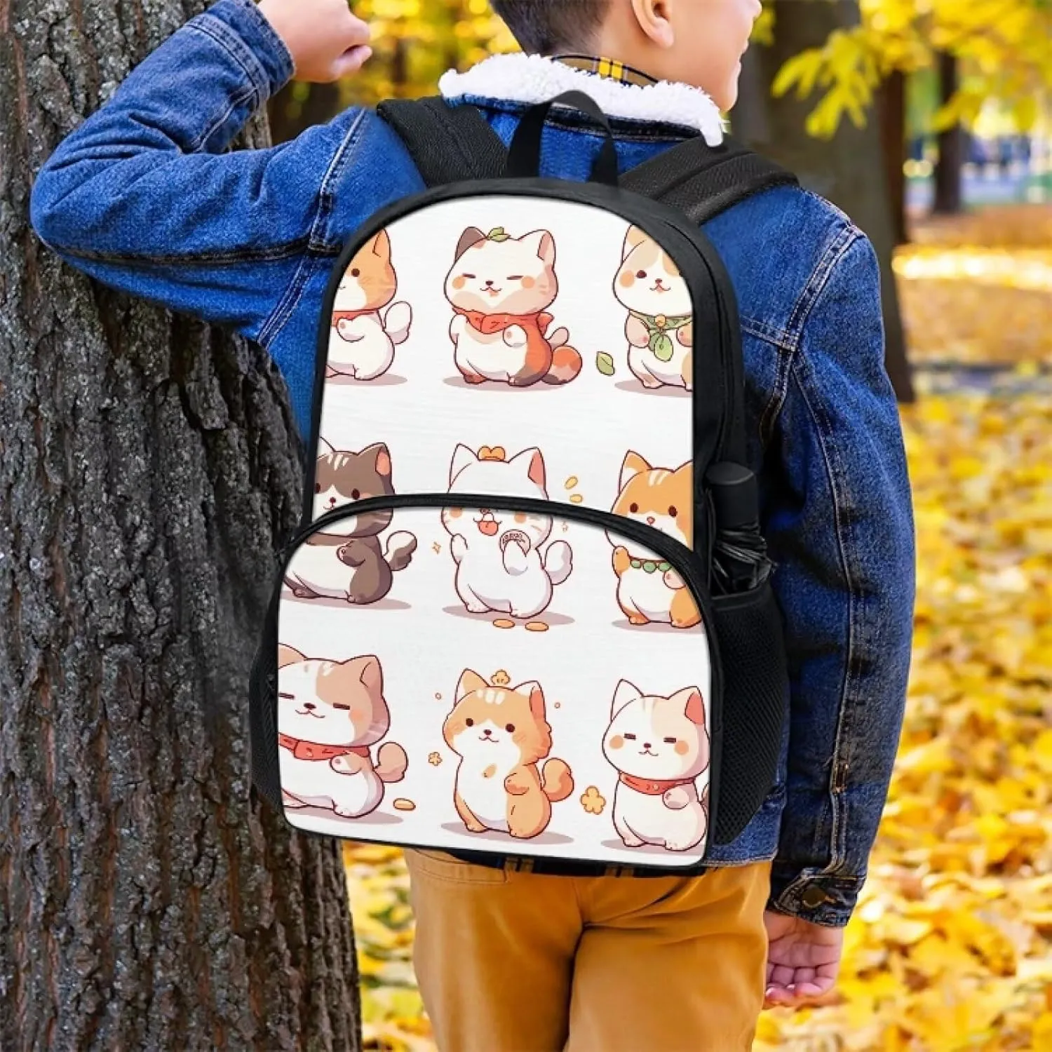 Personalize Your Images and Text Backpack for Kids Boys Girls Childish Lightweight Kid Backpack Preschool School Children Bag Bookbag for Junior Primary Student Travel Bag Schoolbag