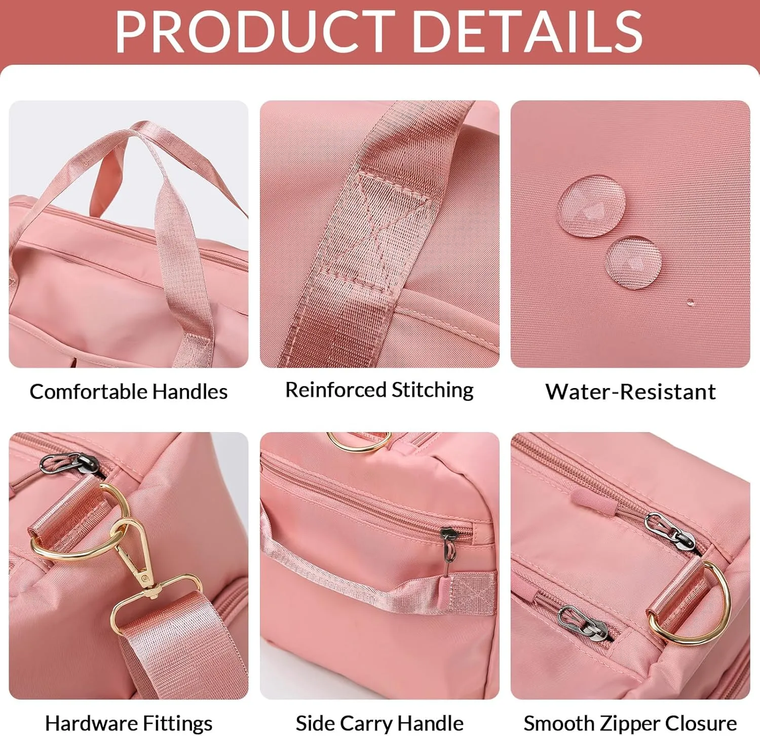 Personalized Duffle Bag, Custom Name Sports Gym Bag with Shoe Compartment&Dry Pockets,Waterproof Weekender Bags for Women and Men, Swim Dance Gym Travel Bag,Gifts for Groomsman,Bridesmaid