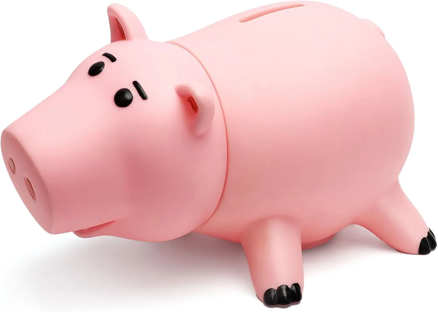 Piggy Bank, Cute Plastic Coin Bank for Boys and Girls, Unbreakable Pig Money Bank for Kids Gift (Pink)