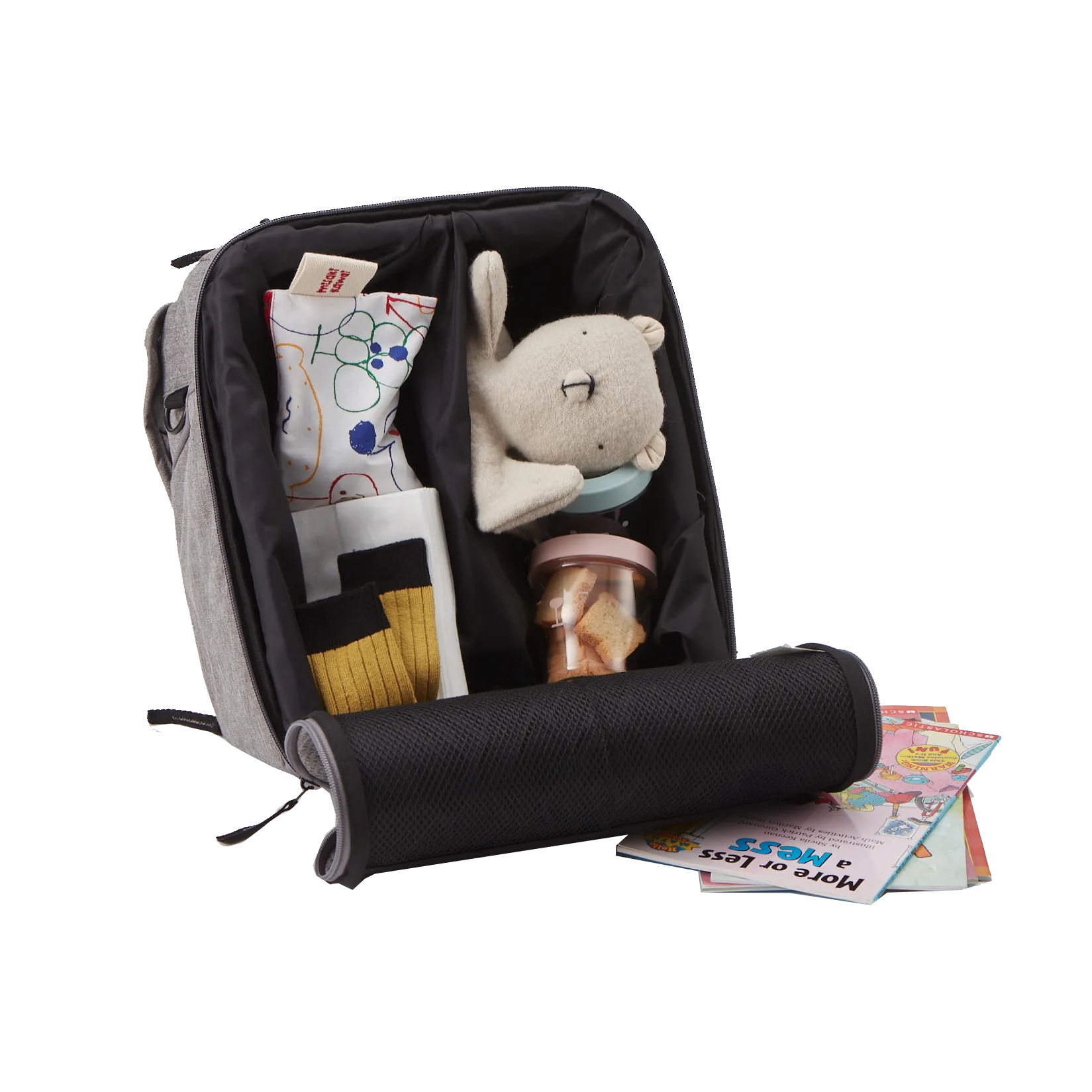 Poled Airluv - Going Bear Bag (2-in-1: Booster Seat & Diaper Bag)