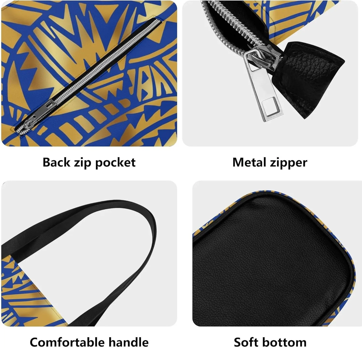 Polynesian Custom Women'S Pu Shoulder Bag Women'S Pu Purse Multi-Function Large Capacity Temperament Bag For Women