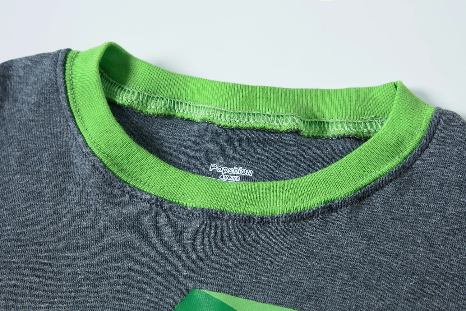 Popshion Boys Pajamas 100% Cotton Toddler Clothes Summer Pjs for Boy Planet Dinosaur Sleepwear Kids Short Sets 2-10 Years