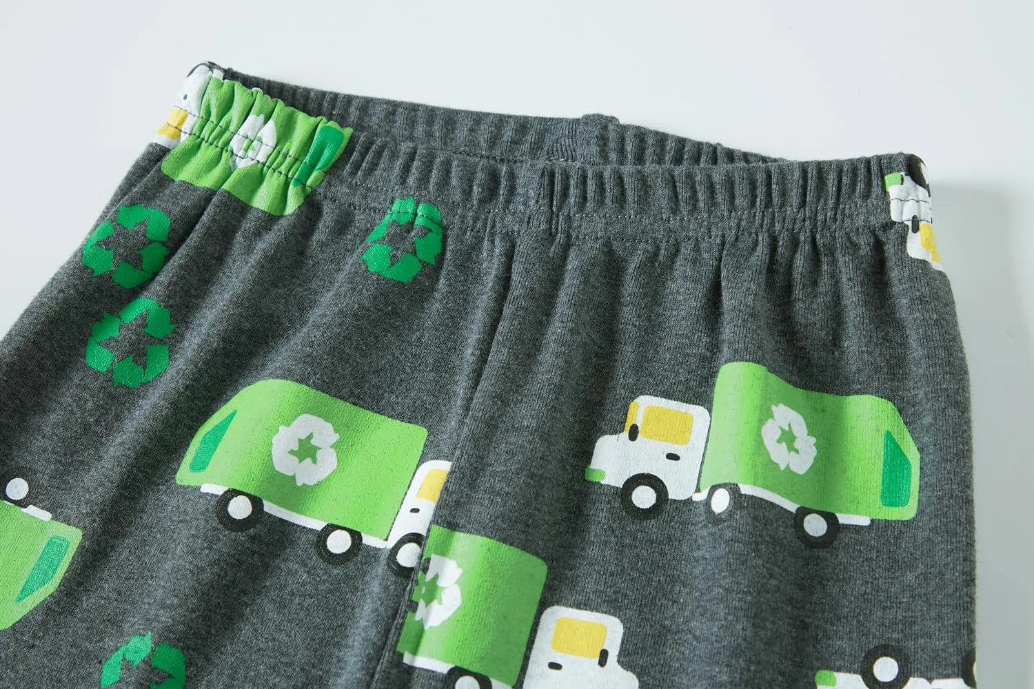 Popshion Boys Pajamas 100% Cotton Toddler Clothes Summer Pjs for Boy Planet Dinosaur Sleepwear Kids Short Sets 2-10 Years