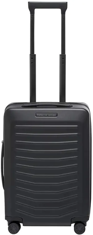 PORSCHE DESIGN 21" Spinner Carry-On Luggage - Roadster Travel Suitcase with Wheels for Men and Women - Black Matte