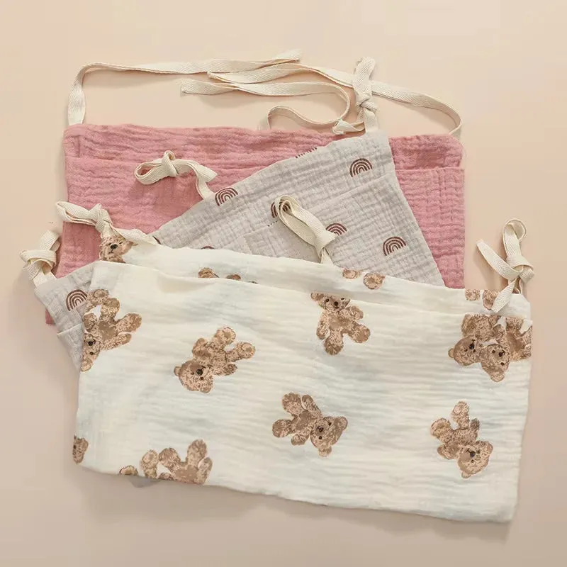 Portable Baby Bedside Dual-Pocket Storage Bag