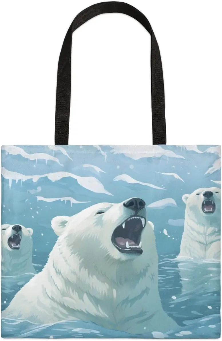 Pretty White Cow Canvas Tote Bag for Women Men Stylish Tote Handbag Shoulder Bag Reusable Grocery Bag
