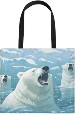 Pretty White Cow Canvas Tote Bag for Women Men Stylish Tote Handbag Shoulder Bag Reusable Grocery Bag